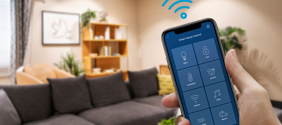 اپلیکیشن کنترل خانه هوشمند فارسی