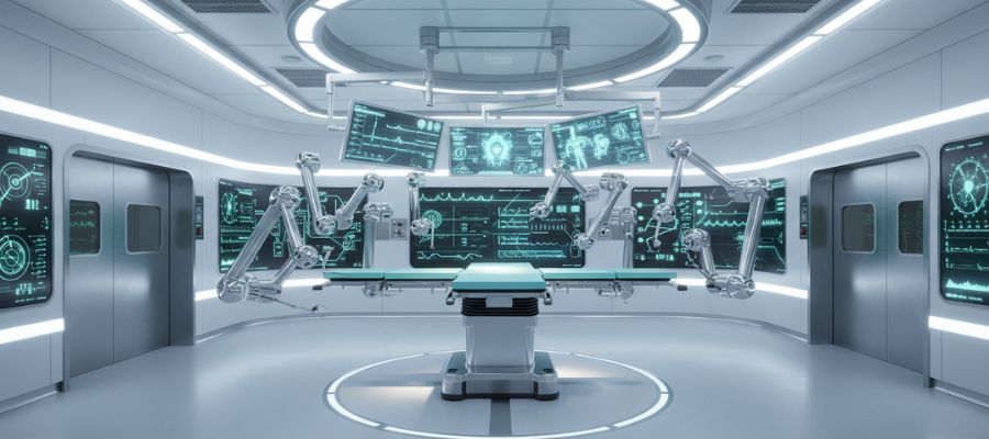 اتاق عمل هوشمند با سیستم تهویه فشار مثبت و کنترل دقیق عفونت